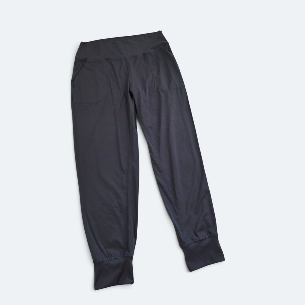 G Gradual High Waisted Black Activewear Joggers Pants Size XL